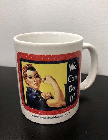 Rosie Mug - pick up or shipped C.O.D.