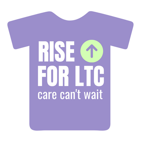 'Rise ↑ For LTC' T-Shirt
